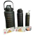 Set X3 Botella Motivacional Deportiva c/ Medidor