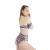 Bikini Traje De Baño Rayas Vedetina Tiro Alto - comprar online
