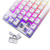 TECLADO T-DAGGER BORA RBG BLANCO S/B - Witech Argentina 