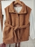 Chaleco Madrid Camel - ESTILO COMFY