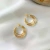 Brinco Argola Tripla Banhado a Ouro 18K
