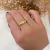 Anel Croissant Banhado a Ouro 18K - comprar online