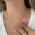 Colar Choker Pérola Banhado a Ouro 18K