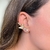 Brinco Ear Cuff Borboletas Cravejadas - comprar online