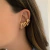 Brinco Ear Cuff Maxi Banho de Ouro 18K