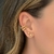 Piercing Fake Bolinhas Banhado a Ouro 18K - comprar online