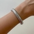 Pulseira Snake Ródio Branco