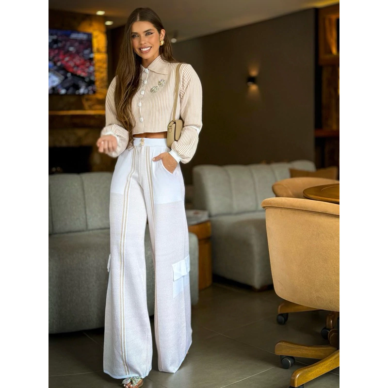 Calça Tricot Sabrina