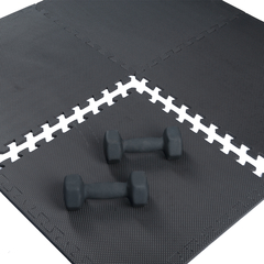 Piso liso 50x50cm (4pcs. + 8 Bordes) - Multieva