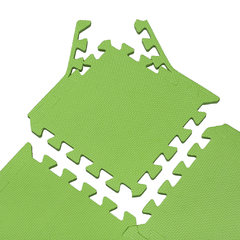 Piso Liso Con Bordes 30x30cm 10mm (6 piezas)