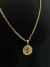 Corrente Cadeado 4mm + Pingente São Bento Dupla Face P Aprox 22gr Acabamento inove18k - loja online