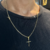 Corrente Cadeado 2mm +Pingente Cruz Lisa pp Aprox 7gr Acabamento inove18k - comprar online