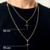 Corrente Cadeado 2mm +Pingente Cruz Lisa pp Aprox 7gr Acabamento inove18k na internet