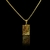 Corrente Veneziana 1.5mm +Pingente Tudo Posso Aprox 4gr Acabamento inove18k