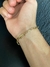Pulseira Boleada 5mm Aprox 9gr Acabamento inove18k - comprar online