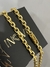Corrente Cadeado 8mm + Pingente Nsa Redondo G Detalhado Aprox 122gr Acabamento inove18k - loja online