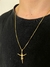 Corrente Veneziana 1.5mm +Pingente Cristo Braço Aberto pp Aprox 4gr Acabamento inove18k - comprar online