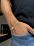 Pulseira Grumet Dupla 4,5mm Aprox 7gr Acabamento Inove18k - comprar online