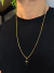 Corrente+ Pulseira+ Cadeado 2mm Pingente Cruz Lisa Aprox 15gr Acabamento Inove18k - comprar online