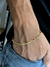 Pulseira Cadeado 4mm Aprox 5gr Acabamento inove18k