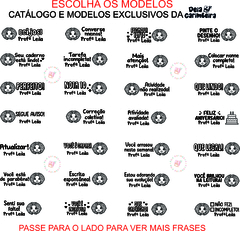 Kit Simples com 5 Carimbos - *NÃO ACOMPANHA CAXINHA DE MDF* Leia a Legenda do produto! - loja online