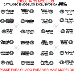 Kit Premium Feminino - Com 6 Unidades - Passe a imagem para o lado para visualizar o catálogo na internet