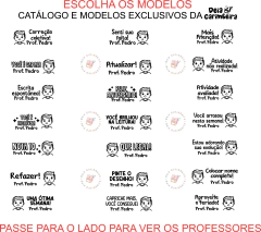 Kit Premium Masculino - Com 6 Unidades - Passe a imagem para o lado para visualizar o catálogo na internet