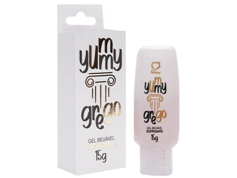 Gel comestível Yummy Grego Eletrizante 15 ml - Sexy Fantasy