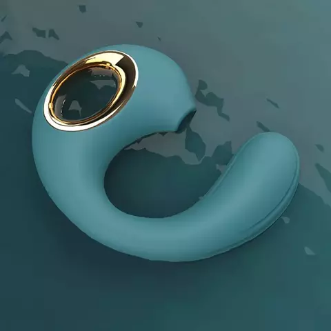 Vibrador 2 em 1 - Ponto G com Estimulador Clitoriano
