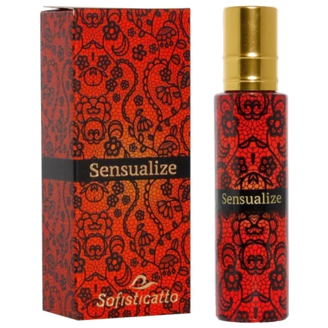 Perfume Afrodisíaco feminino Sensualize 30 ml - Sofisticatto