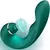Vibrador Luna - Sugador + Estímulo no ponto G - Verde - comprar online