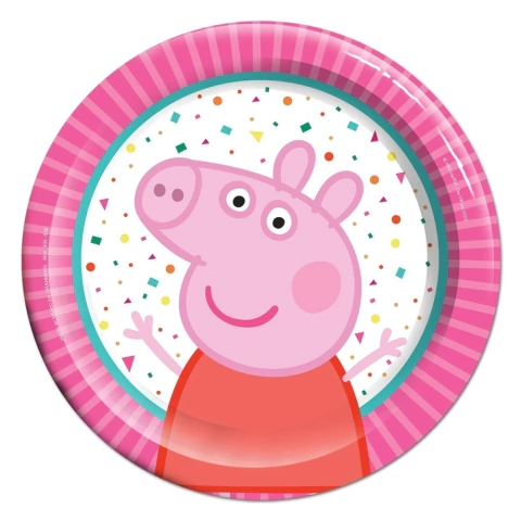 Peppa Pig Plato Pastelero 6 Pzas - comprar en línea