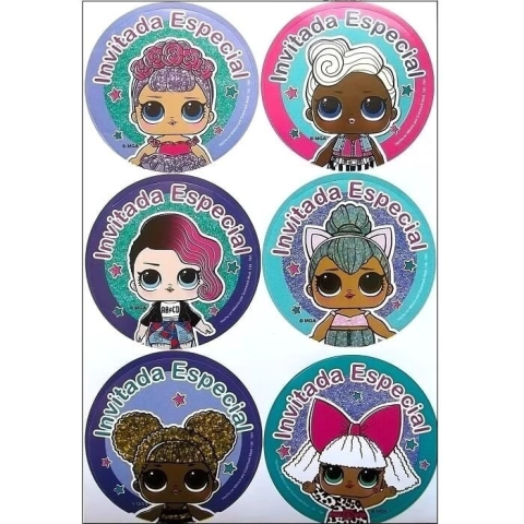 Distintivos lol surprise