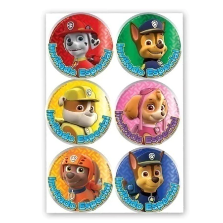 Paw Patrol Distintivos 24 Pzas - comprar en línea