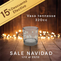 VASO TENNESSE 320CC CAJA 48 UNIDADES - comprar online