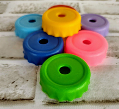 TAPA CORONA PERFORADA PARA BOTELLAS - enfrasca2flor