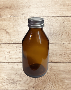 BOTELLA JARABE 125CC AMBAR CON ACCESORIO PACK 42 UNIDADES - tienda online