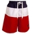 Bermuda Short Baño Niños Playa Topper rojo