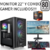 COMBO GAMER PC 5600GT/16GB RAM/480GB SSD/650W 80 PLUS/3 COOLERS ARGB/GABINETE GAMER/MONITOR 22" + COMBO GAMER - comprar online