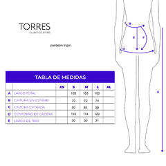 Pantalon Trigal en internet