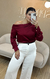 Blusa Isen cereja - comprar online