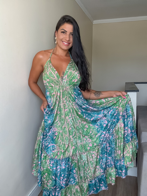 Vestido India Longo