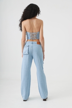 CORSET DENIM LIGHT BLUE en internet