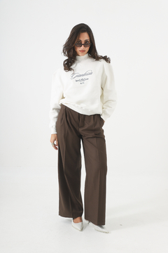 BUZO CREWNECK LUST WHITE - Giantessa