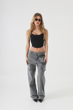PANTALÓN DENIM BLACK en internet
