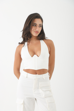 CORSET ENVY BLANCO - comprar online