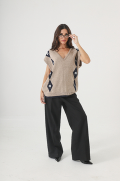 CHALECO BACK TO SCHOOL BEIGE en internet