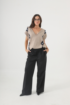 CHALECO BACK TO SCHOOL BEIGE - Giantessa