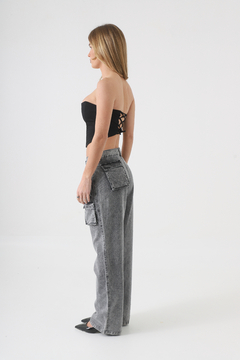 PANTALÓN DENIM BLACK - Giantessa
