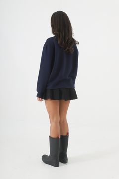 BUZO 1/4 ZIP LUST BLUE NAVY